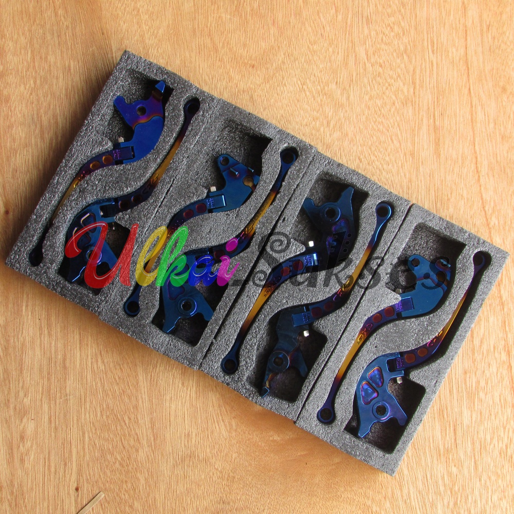 Handle rem Variasi aksesoris Motor Handle Rem Lipat 2 Tone CNC CR9 Handle Brake N Max  Vario Scoopy 