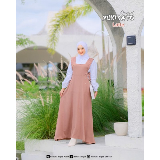 ONE SET YUKI KATO BY MANUNA HIJAB  READY STOCK