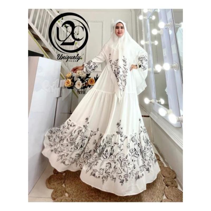 Gamis Mawar Premium by U2C