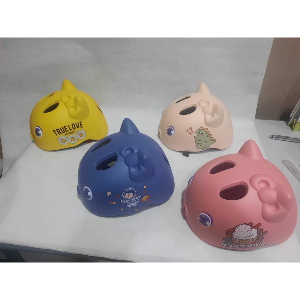 Helm Sepeda Anak Karakter- Kid Cycling Helmet ZLB