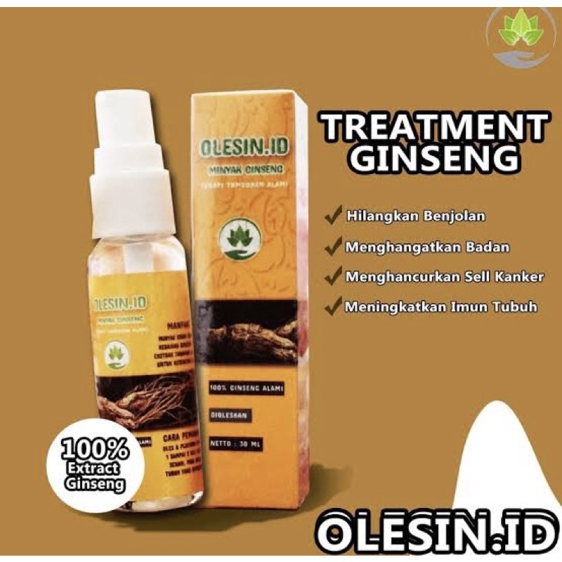 Olesin id minyak gingseng obat benjolan kelenjar getah bening