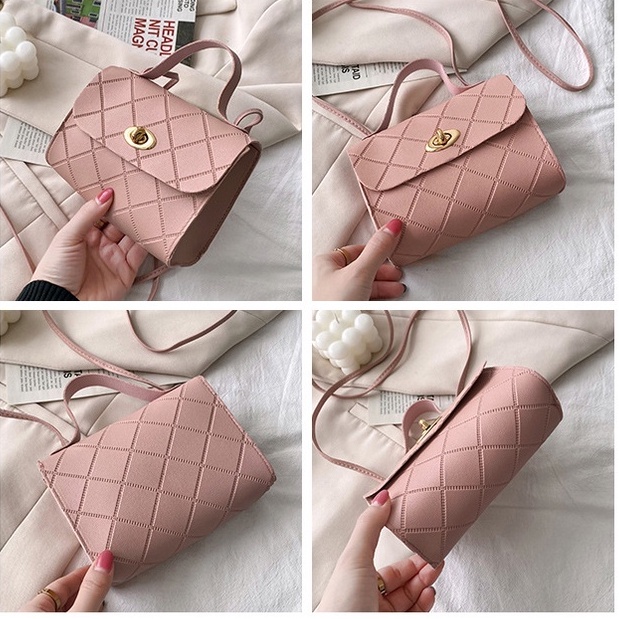 Tas Selempang Wanita Ringer Baru Tren /Tas Persegi Kecil /korea Tas Fashion Masa Kini /Tas Import