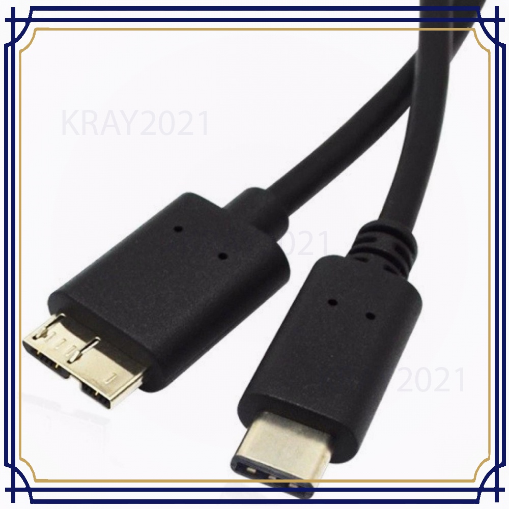 USB 3.1 Type C to USB 3.0 Micro B Data Cable 1M -CB357