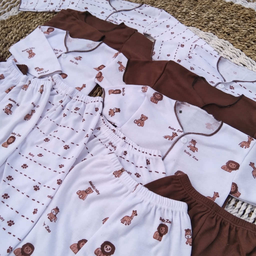 Set Pakaian Bayi Baru Lahir 12 Pcs Baju Bayi Celana Bayi Laki Laki Perempuan Setelan Bayi Newbron Termurah Terlaris Jaya Baby&amp;Kids