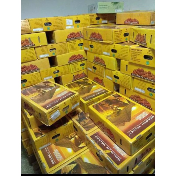 

kurma mesir merk golden valley per dus 10kg