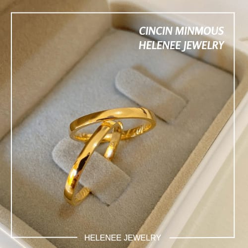 Helenee Jewelry - Cincin Nikah Tunangan Kawin Couple Termurah