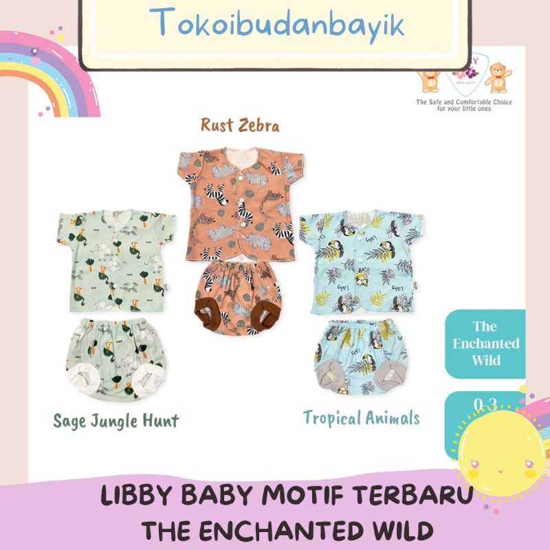 SETELAN NEWBORN VELVET LIBBY TERBARU SUNNY HILL/parade off joy/mosgift/fluffy 0-3 bln