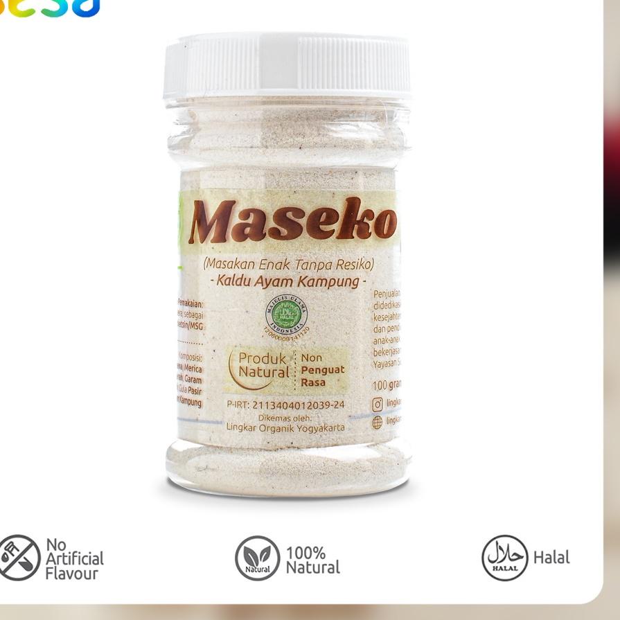 

░☺░ Maseko - Kaldu Ayam Kampung Botol 100 g