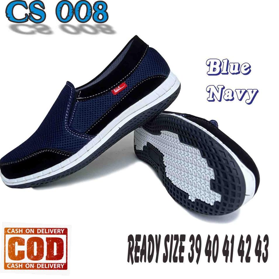 ➙ Sepatu santai pria metropolis X casual slip on sporty terbaru 2021 イ