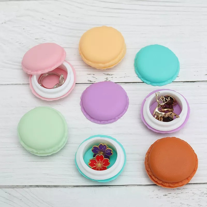 VS BG - BOX AKSESORIS MACARON/TEMPAT PERHIASAN MINI SERBAGUNA