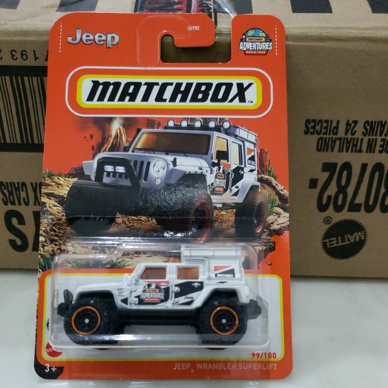 MATCHBOX JEEP WRANGLER SUPERLIFT