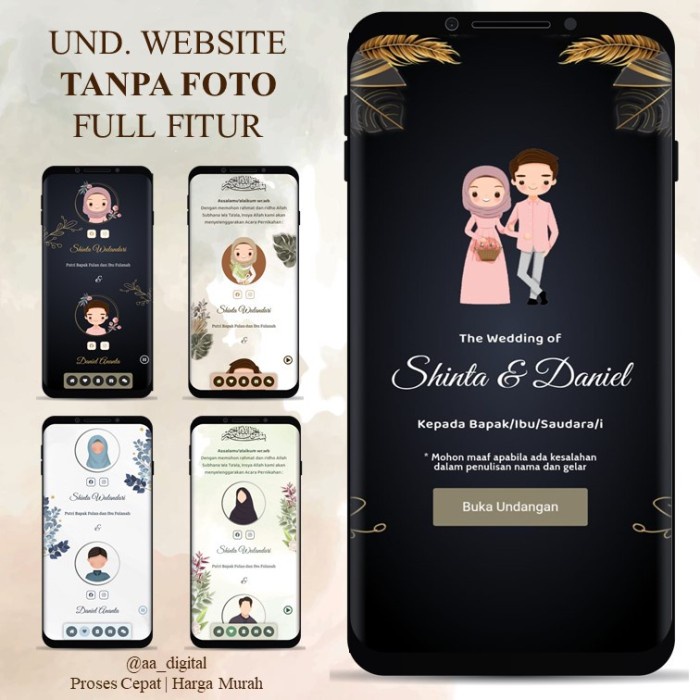 Jasa Desain Undangan Online