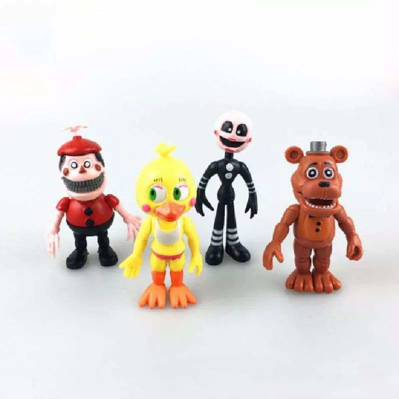 Action Figure Five Night At Freddy Set 12 FNAF Miniatur Pajangan Hiasan