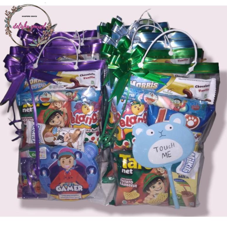 

8.8 sale Free souvenir ulang tahun Paket snack anak parcel ulang tahun