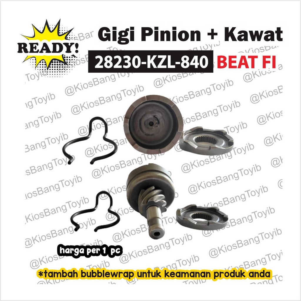 Gear Gigi Granat Selah Pinion Gear Comp BEAT FI SCOOPY SPACY 28230-KZL