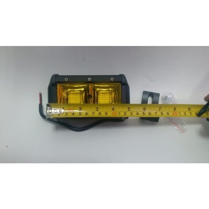 LAMPU KABUT TEMBAK SOROT JARAK JAUH LED MOTOR MOBIL KUNING 60 W A131