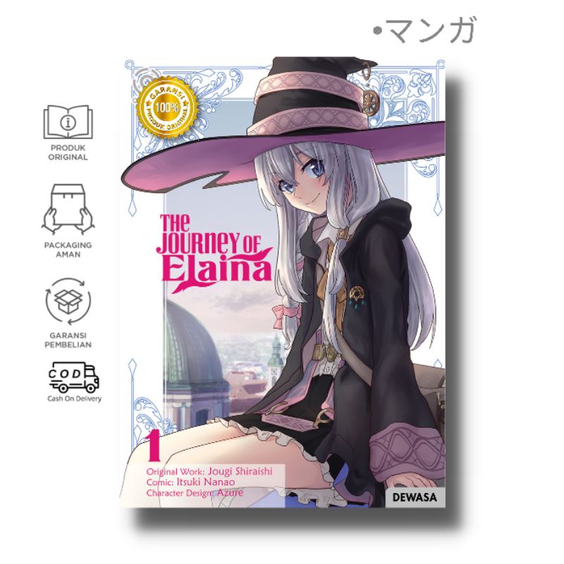 Buku Komik AKASHA : The Journey of Elaina 01