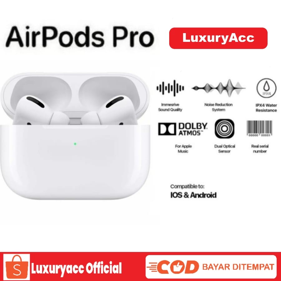 Earphone Bluetooth Airpods Pro Headset Wireless Charging Case Airpod