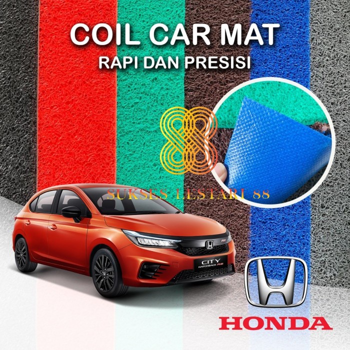 KARPET MOBIL PREMIUM HONDA CITY HATCHBACK MIE BIHUN 1 WARNA