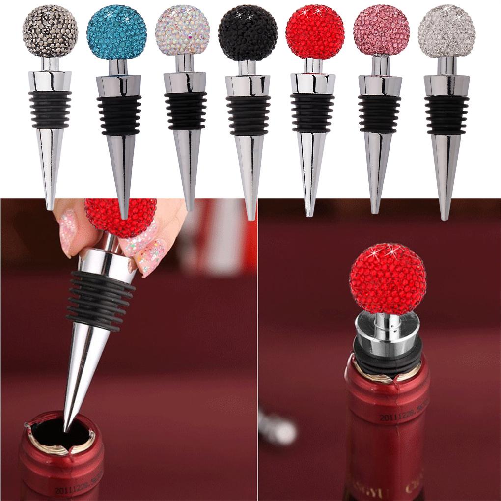 Stopper Botol Wine Hias Champagne Gabus Bola Lucu Anti Bocor Nozzle Tutup Minuman Sealer Leak Saver Bar Alat Wanita