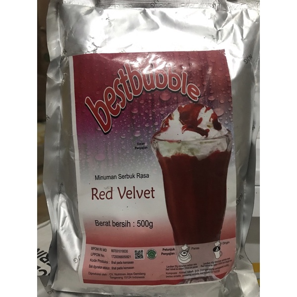 

Best bubble red velvet