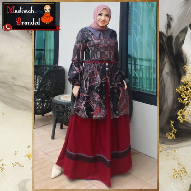 Set Deura Terbaru D290 / Set Batik Wanita Terbaru / Set Baju Pesta Remaja / Set Rok Pesta / Set Atas