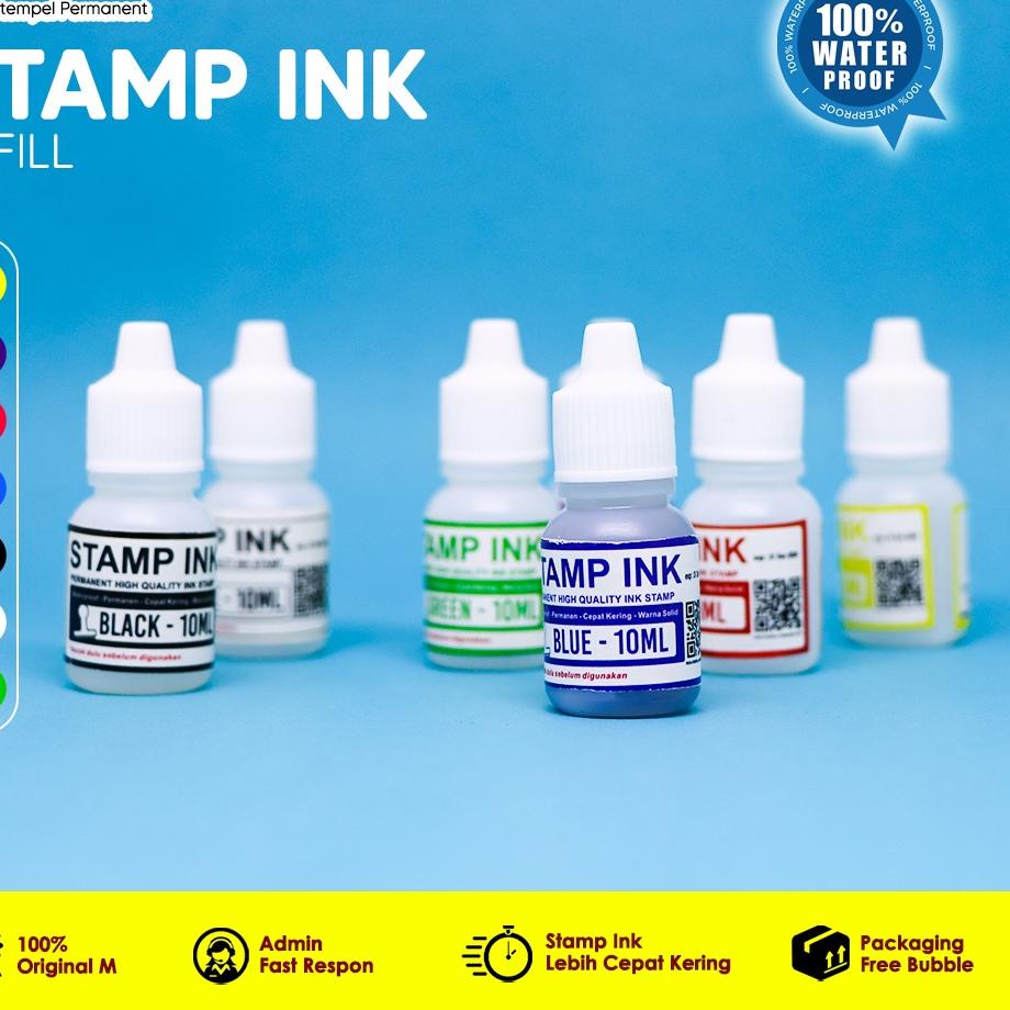 

Lebih Bermanfaat [] Tinta Stempel Flash Warna Permanen 10 ML