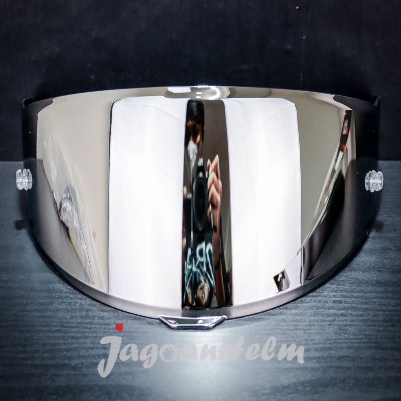 VISOR HELM KYT TTCOURSE  RTF  | FLAT IRIDIUM | CUSTOM TTCOURSE