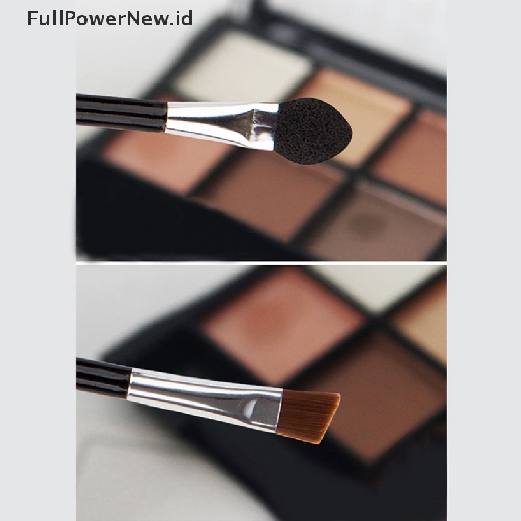 Power 5 Pcs Double Headed Eye Eyeshadow Sponge Brush Aplikators Alat Makeup Kosmetik ID