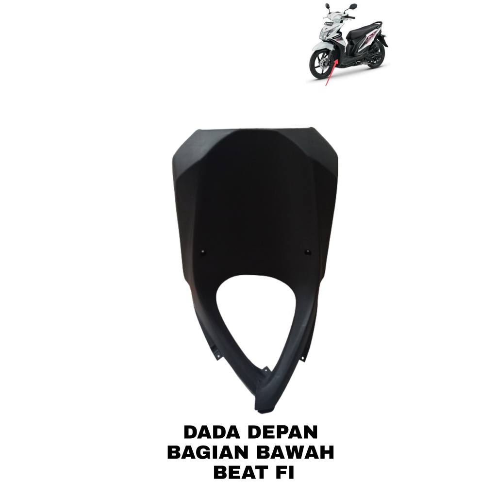 DEK PENAHAN LUMPUR BEAT FI / PANEL DEPAN BAGIAN BAWAH BEAT FI
