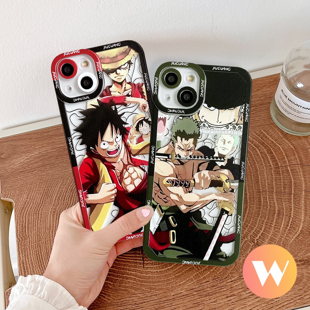 Soft Tpu Cute Luffy Casing Ponsel Realme C35 C25Y C21Y C30 C20 C15 C25 C11 C21 C12 C31 C25s C3 C20A GT Realme 8pro 8 6i 8i 9pro Plus 5i 9 5 9i 5s Anime One Piece Sauron Cover