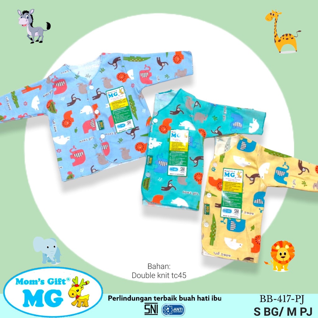 Moms Gift Baju Panjang Baju Pendek Celana Panjang Celana Pendek Anak Bayi Unisex 0-6 Bulan