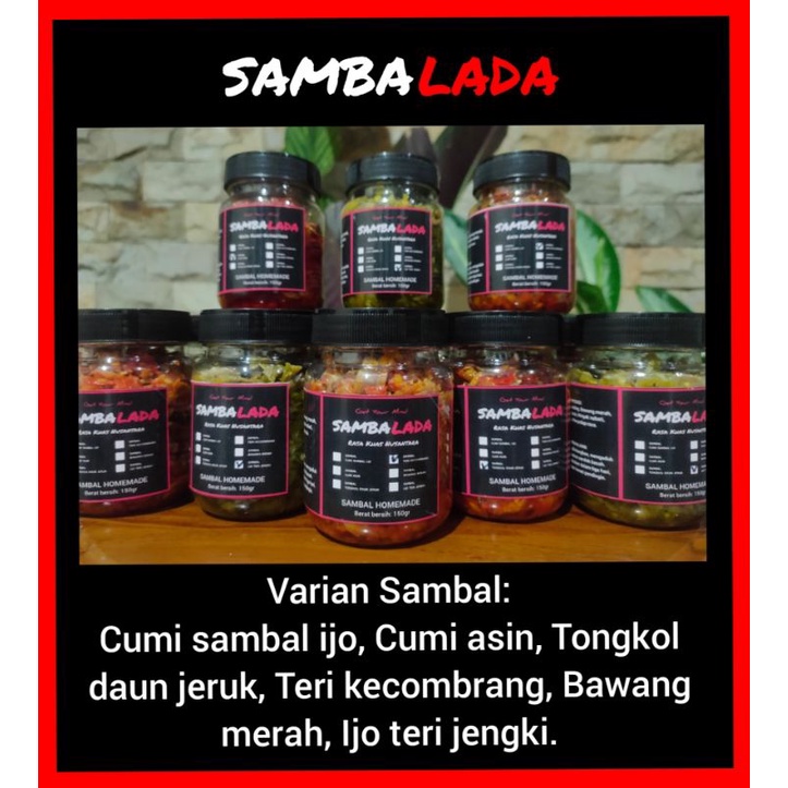 

SAMBAL SAMBALADA / RASA KHAS NUSANTARA / SAMBAL BISA DIAJAK JALAN-JALAN