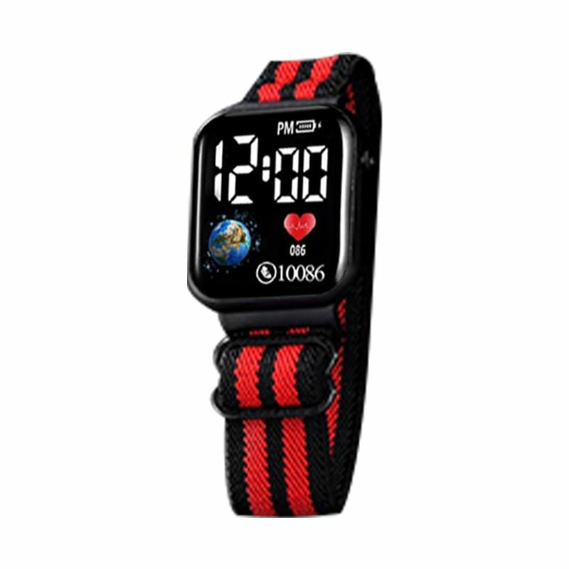 Limited Edition Fashion Rubber Kasual Pria dan Wanita Jam Tangan Led Terlaris