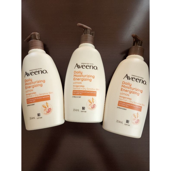 Jual Aveeno Daily Moisturizing Energizing Lotion 354ml Pump Aveeno Daily Energizing Lotion 354ml 3601