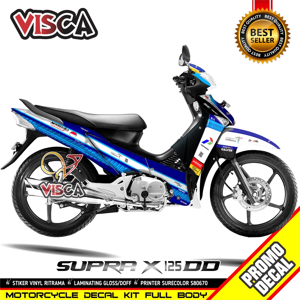Stiker Supra X 125 Modif Keren Stiker Supra X 125 Fi Decal Supra X 125 Fi New Striping Supra X 125 V