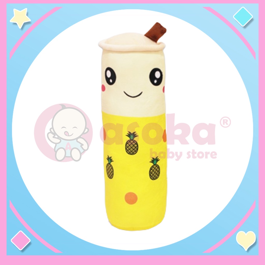 Boneka Guling Boba Fruit UK 18H ASOKA