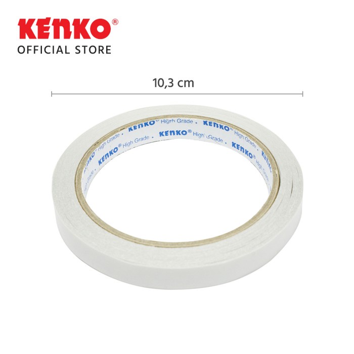 

PRO Double Tape KENKO 0.5 inch 12mm (Core Biru) / Tape / Perekat