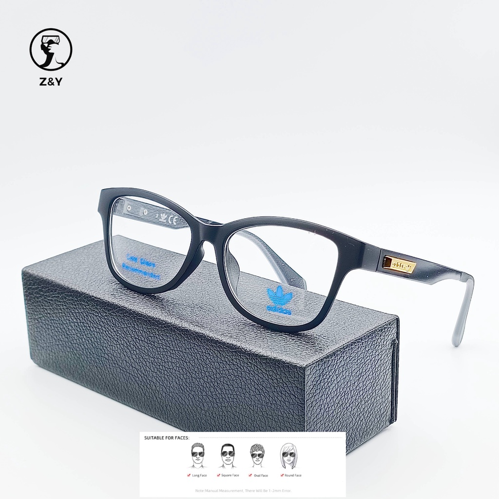 Z&y COD Kacamata Fashion Pria Wanita Frame Kacamata adidas original 909