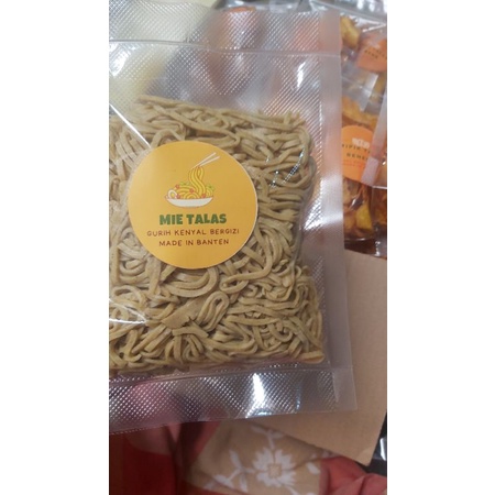 

Mie Basah Talas Beneng