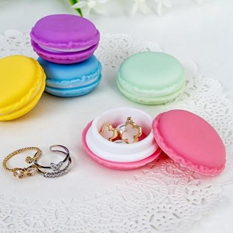 VS BG - BOX AKSESORIS MACARON/TEMPAT PERHIASAN MINI SERBAGUNA