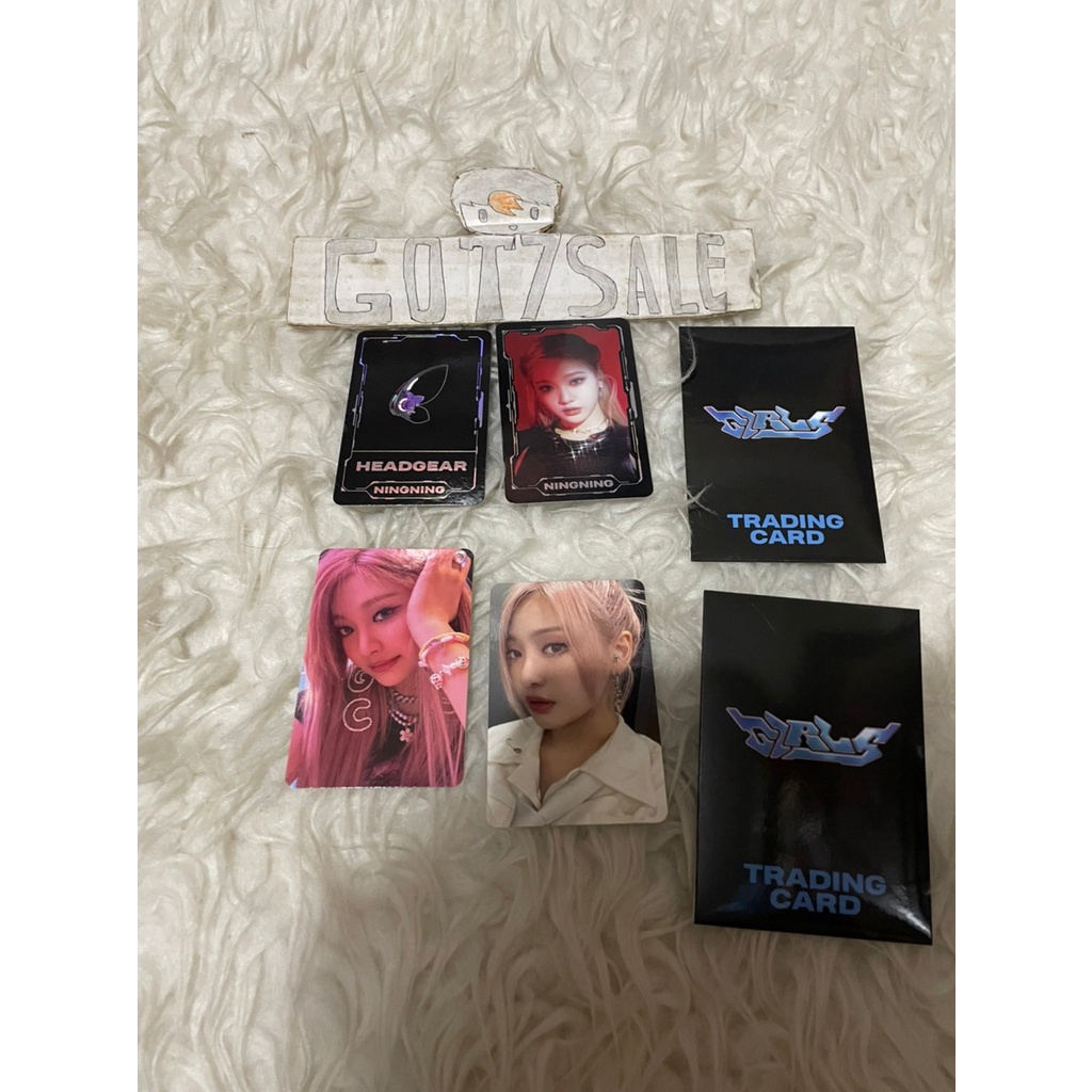 AESPA TRADING CARD SET GIRLS TC Ningning set / AESPA TC GIRLS NING SET