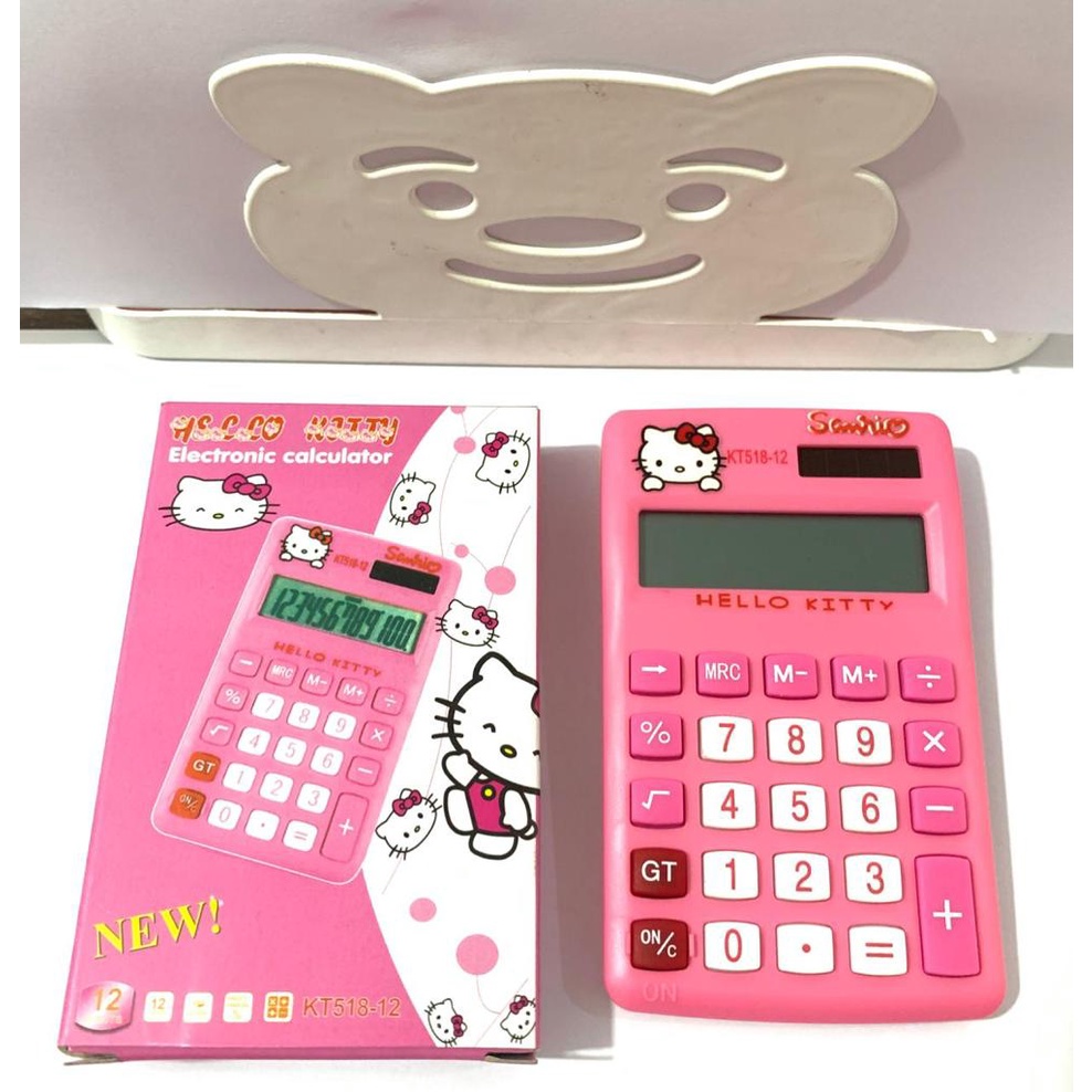 KARAKTER CALCULATOR MINI KARAKTER 11 DIGIT CHECK CORRET / KALKULATOR KARAKTER HELLO KITTY 11 DIGIT / KALKULATOR MINI KARAKTER DOREAEMON