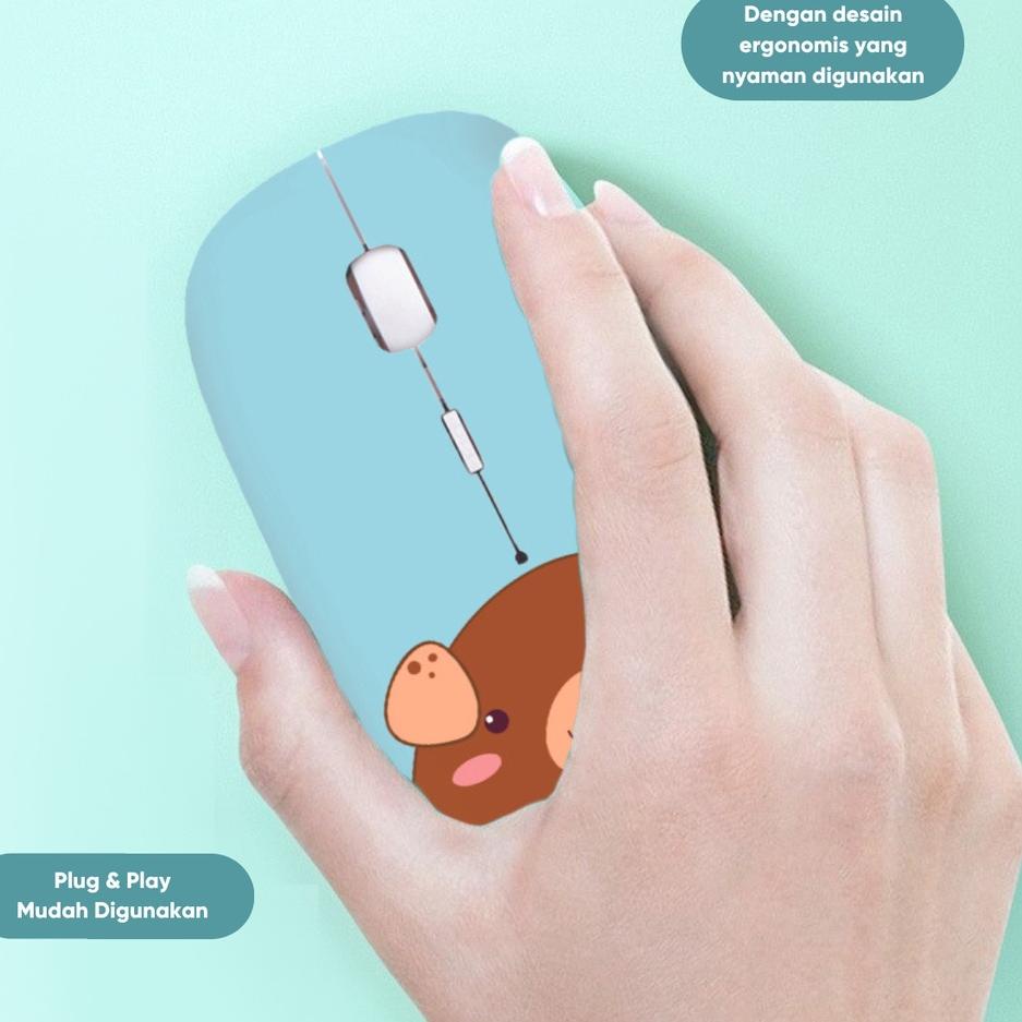 TERBARU Wireless Mouse Unitech  - Wireless Mouse M2