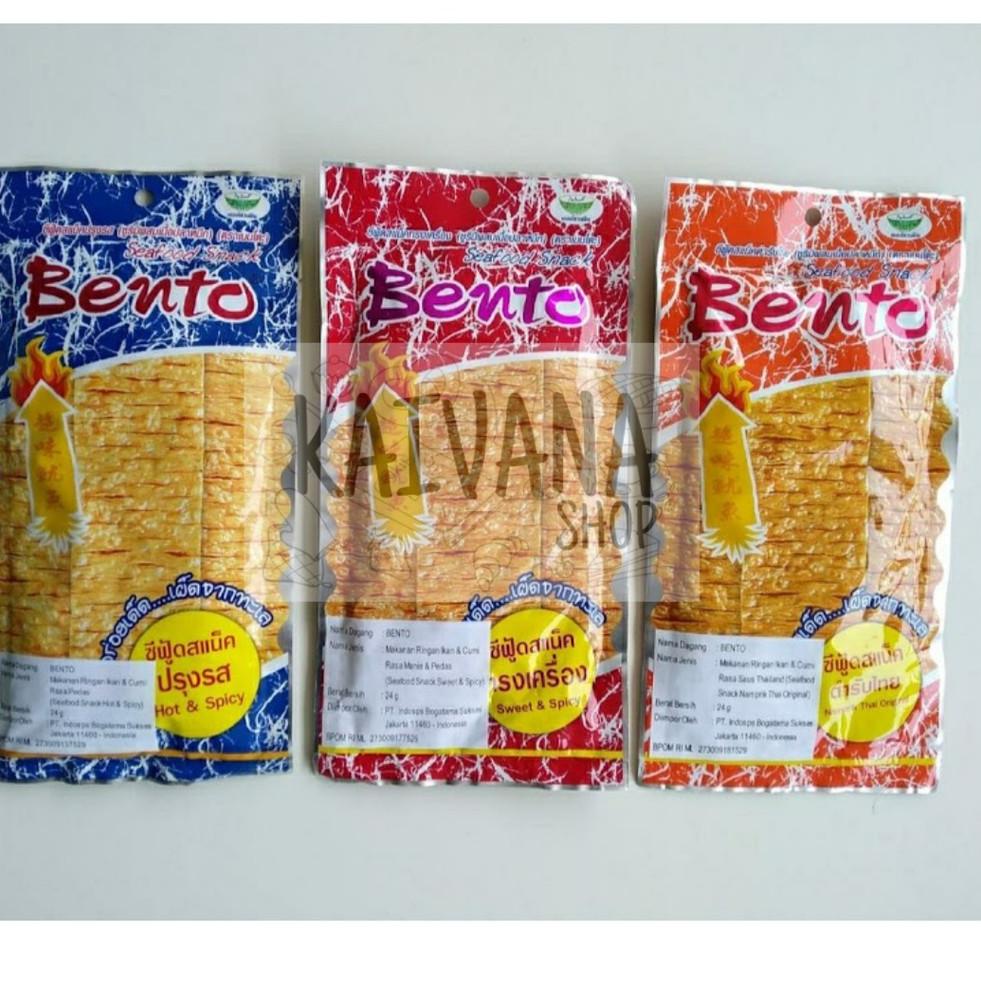 

Code(F58N)-㊛) BENTO Seafood 24 Gram | Snack Pedas Thailand | Snack Juhi Thailand viral