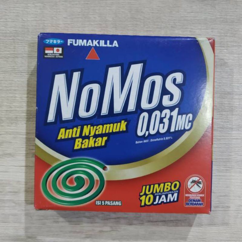Nomos anti nyamuk bakar jumbo 10jam harga termurah