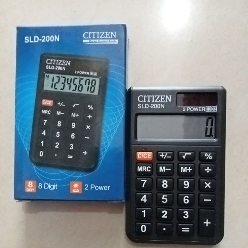 

☑️COD kalkulator citizen SLD-200N