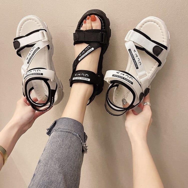 mdaffstore - BIG SALE 12.12 Sandal Gunung Anak Wanita Sandal Tali Wanita Sandal Wanita Fashion CCTV