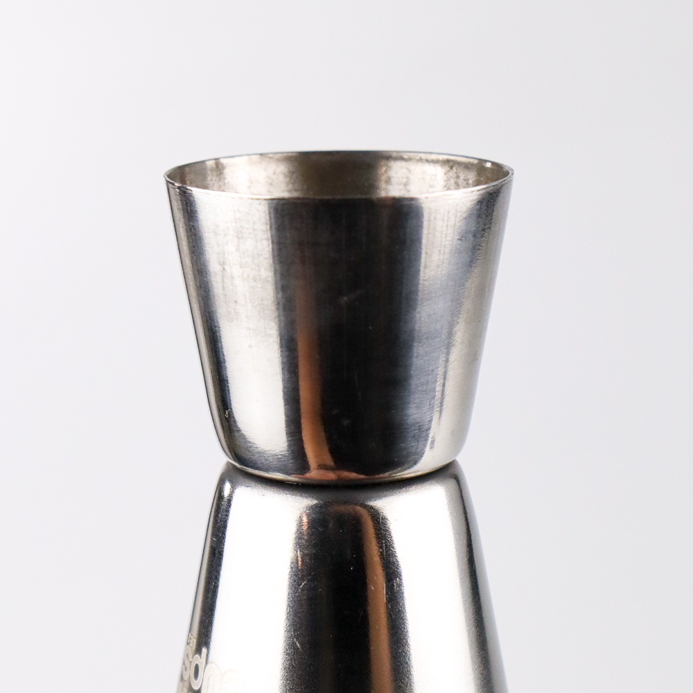 Gelas Ukur Bartender Cocktail Measuring Jigger Double Shot 15 ml 30 ml