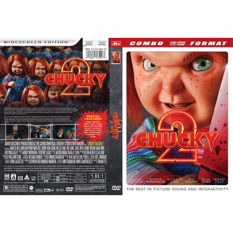 DVD CHUCKY 2 (2022)